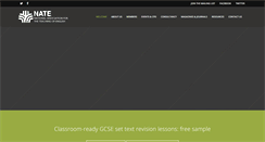 Desktop Screenshot of nate.org.uk